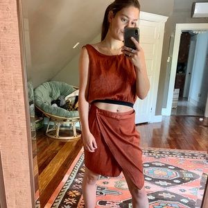 Free people skirt set